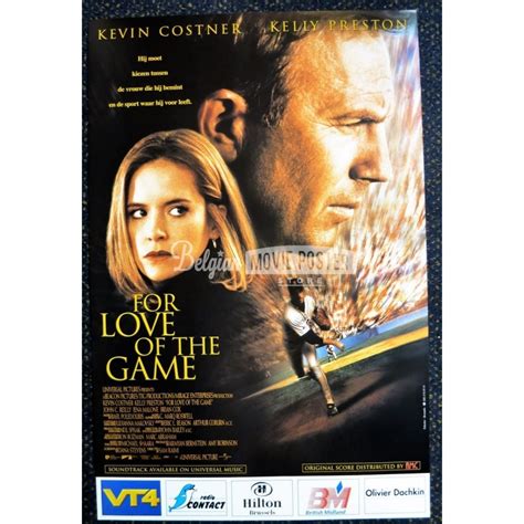 For Love Of The Game Belgian Movie Poster Store