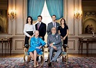 Queen Margrethe II & Prince Henrik, Crown Princess Mary & Crown Prince ...