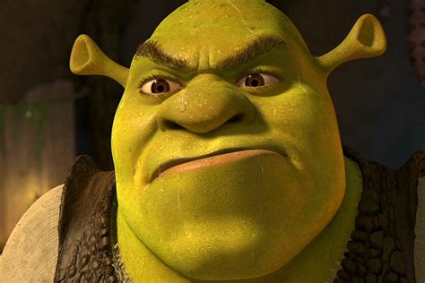 Memes were banned, so heres human shrek. The Ogrelord is not pleased. | Shrek | Know Your Meme