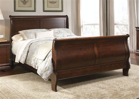 Carriage Court King Sleigh Bed From Liberty 709 Br Ksl Coleman