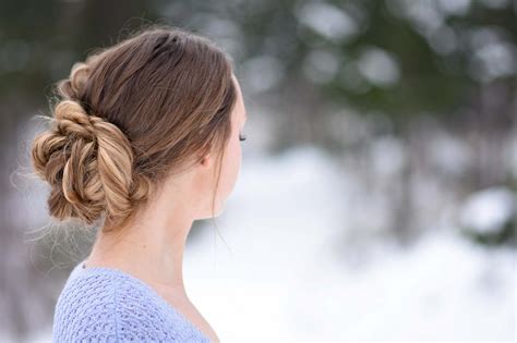 When it comes to girls hairstyles, the most important things to keep in mind are practicality, appropriateness, and of course, cuteness! Stacked Fishtail Updo | Cute Girls Hairstyles