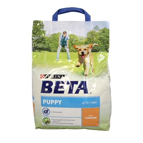 You can count on our super premium pet nutrition to fuel the adventures of your loyal companion. Buy Purina Beta Puppy Dry Dog Food 2.5kg from Fane Valley ...