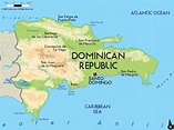 Dominican Republic Map - TravelsFinders.Com