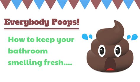 Everybody Poops How To Keep The Bathroom Smelling Fresh A Little Bit