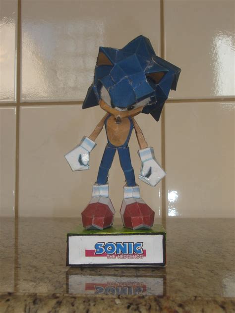 Sonic Papercraft By Augustelos On Deviantart