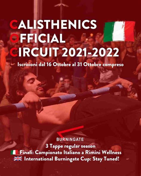 calisthenics official circuit freestyle 2022 burningate calisthenics evolution skills