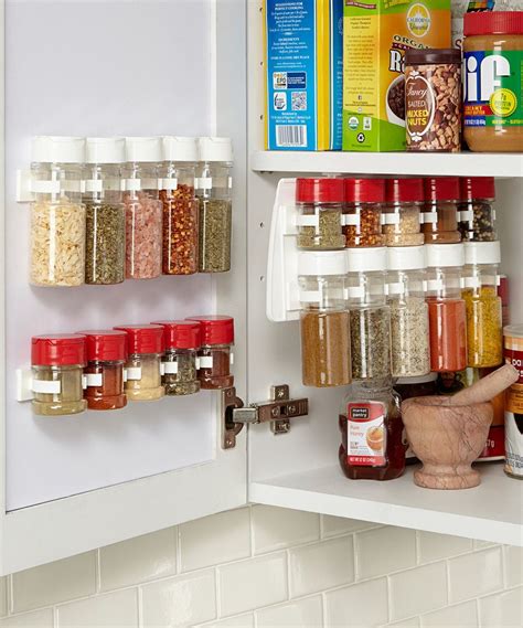 Adjust the door up or down Half-Size Organizer Panel & Kitchen Cabinet Clips - Set of 20 | Kitchen cabinets, Cabinet ...