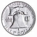Higher Grade - 1951-S - RARE Franklin Half Dollar 90% SIlver Coin ...