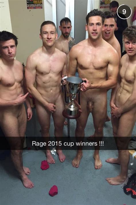 Teams And Sportsmen Naked In Locker Rooms And Showers