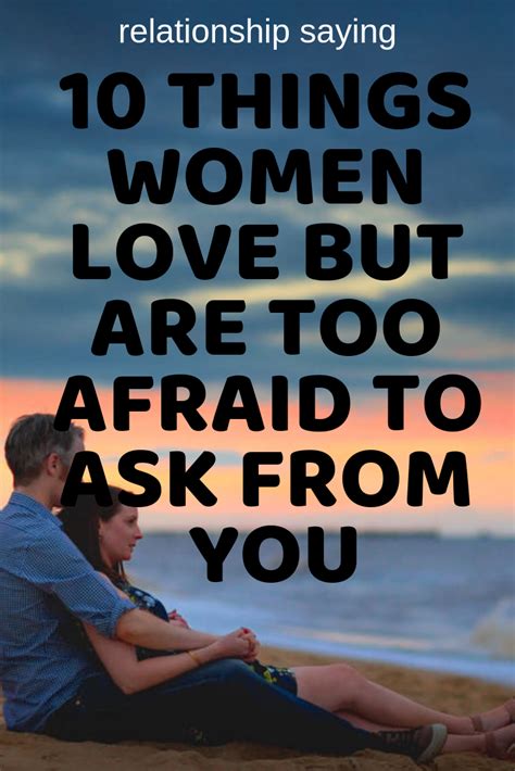 10 Things Women Love But Are Too Afraid To Ask From You Healthyfree 2