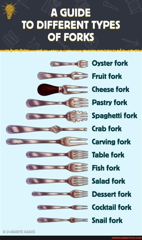 A Guide To Different Types Of Forks