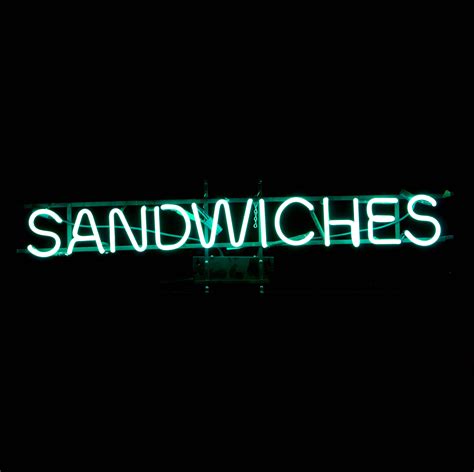 Sandwiches Neon Sign Air Designs