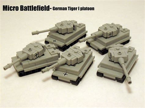 Mini Lego Tiger Tanks Lego Design Lego Projects Micro Lego