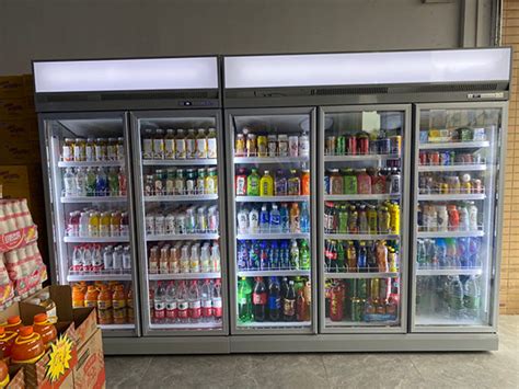 Convenience Store Refrigerator Beverage Display Cooler Cabinets