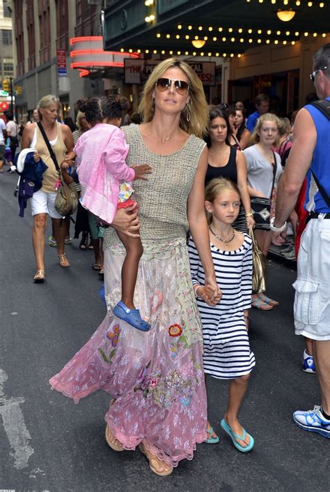 We earn a commission for products purchased through some links in this article. Heidi Klum spent a day in NYC's Times Square with her kids ...