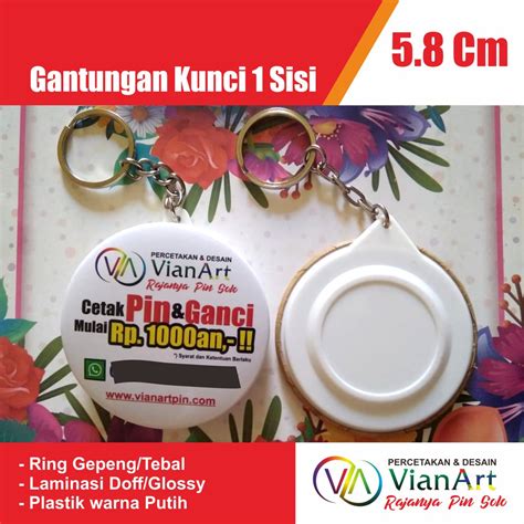 Jual Grosir Cetak Gantungan Kunci 58 Mm Custom Termurahcetak Ganci 1