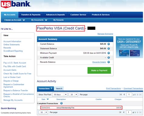 Your monthly payment should cover at least the minimum amount due. US Bank FlexPerks Visa and AMEX Annual Fees Just Posted - Next Steps?