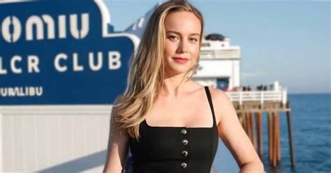 When Captain Marvel Brie Larson Had The World Marvel Over Her Curvaceous Figure Putting Up A S