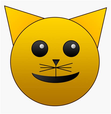 Cat Emoji Happy Emotion Cute Face Emoticon Funny Cat Hd Png