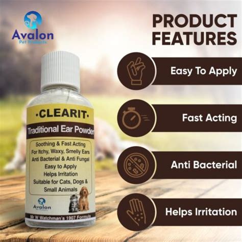 Clearit Traditional Ear Powder Fast Acting And Super Effective 3 X 20g