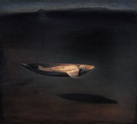 Odd Nerdrum Man In A Boat Classic Paintings Old Paintings Famous Art