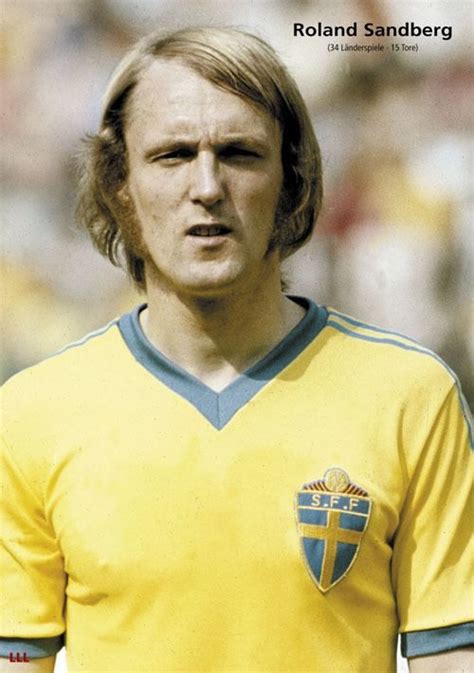 Roland Sandberg Of Sweden At The 1974 World Cup Finals