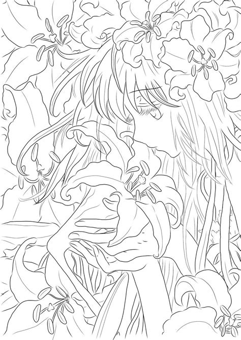 Textures used from 50 free distressed textures pack. Spring - Lineart by Moonlight-Kaon.deviantart.com on @deviantART | Coloring pages, Coloring ...