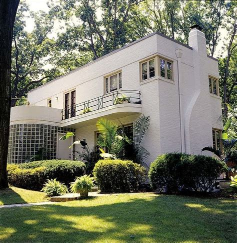 An Art Moderne Restoration Old House Journal Magazine Art Deco Home