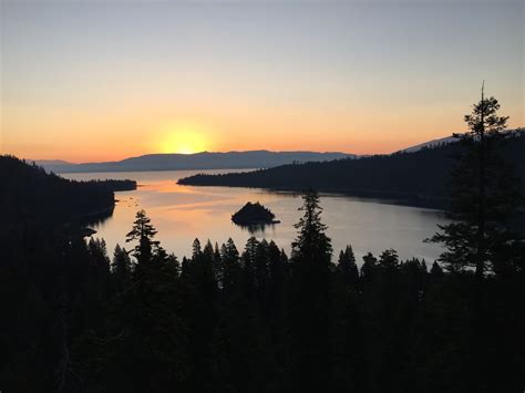 Sunrise On Emerald Bay Lake Tahoe Smithsonian Photo Contest