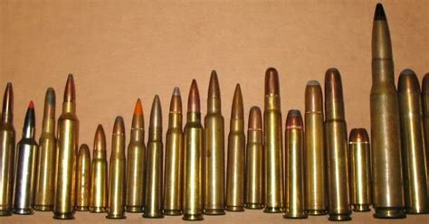 Ammo And Gun Collector Rifle Ammo Caliber Comparison