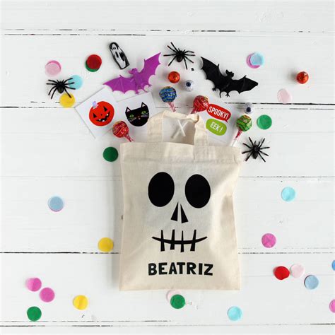 Halloween Personalised Trick Or Treat Bag By Postbox Party