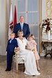 Nouvelle photo officielle de la famille princière de Monaco en 2021
