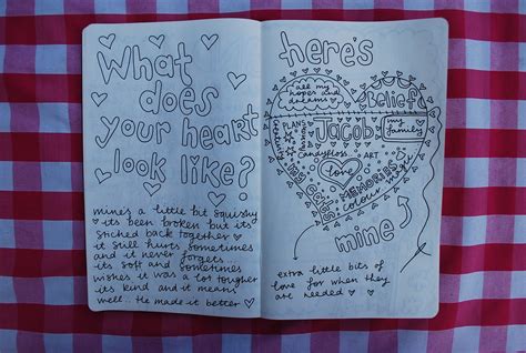 Journal Prompt 4 What Does Your Heart Look Like Flickr