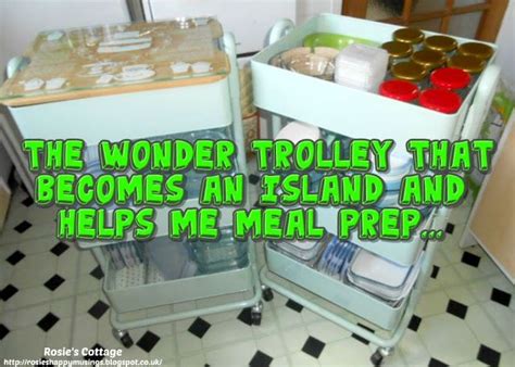 Kitchen islands & carts bathroom carts sometimes the shelves and cabinets just don't seem to be enough for the things we want to have accessible in the kitchen. How A Little Kitchen Trolley Became An Island And Helps Me ...