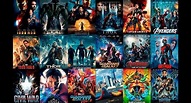 ¿Cuál es el orden cronológico de las películas de Marvel?