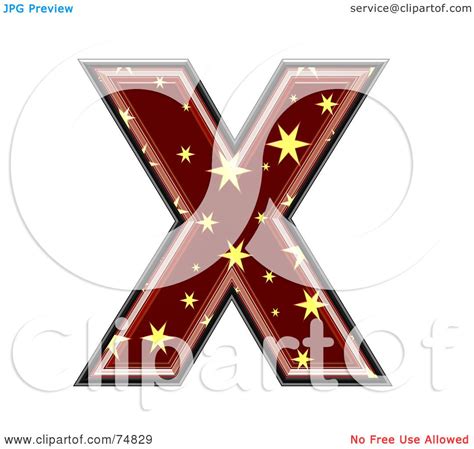 Royalty Free Rf Clipart Illustration Of A Starry Symbol Capital