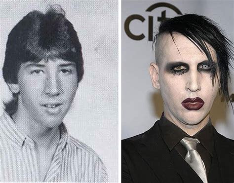 What does marilyn manson look like without makeup? Marilyn Manson Without Makeup or No Makeup ...