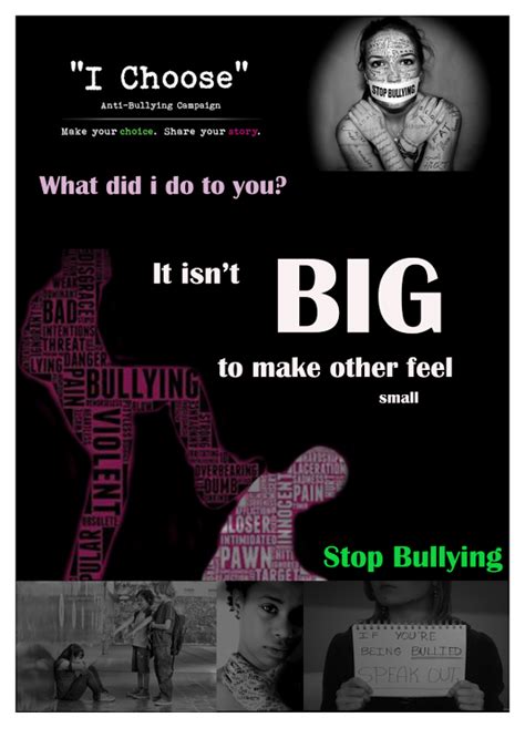 anti bullying campaign poster m3dia