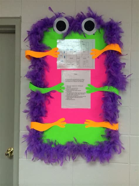 Monster Theme Bulletin Board Monster Theme Classroom Monster
