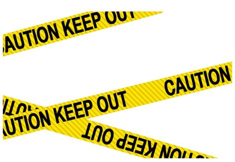 Keep Out Tape Transparent Png All Png All