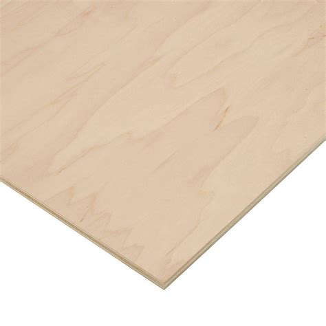 Columbia Forest Products 12 In X 2 Ft X 8 Ft Purebond Maple Plywood