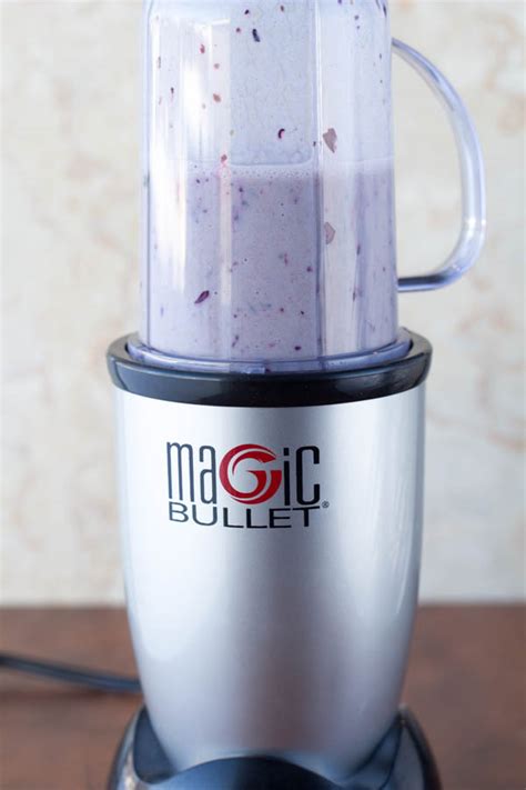 The magic bullet is the original bullet blender from the same brand who makes the nutribullet great for smoothies: 5 Tips to Easy Breakfast Smoothies and giveaway - Two in the Kitchen