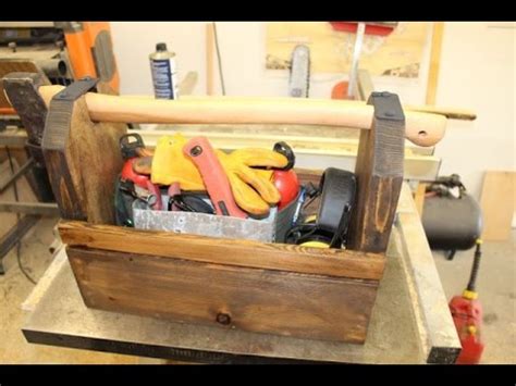 Box by besti packwood you might notice the finger joints on this box right away. Homemade Tool Box for Chainsaw work - YouTube
