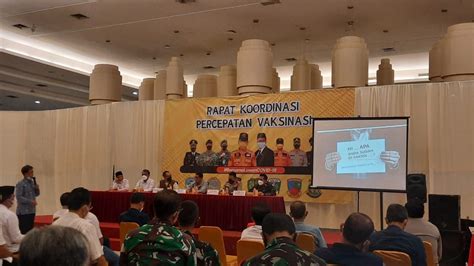 Pemaparan Pemadanan Data Kependudukan Dengan Data Vaksinasi Dan Penandatanganan Berita Acara