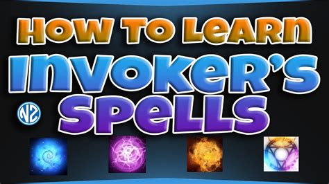 How To Learn Invokers Spells Youtube