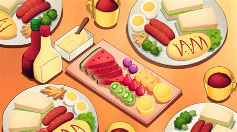 Pin By Myst On Anime Food Anime Foods Food Anime Food Art