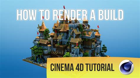 Easy Minecraft Build Render In Cinema4d Youtube