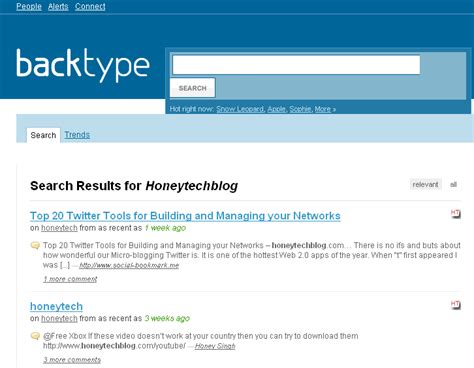 How To Backup All Your Valuable Comments With Backtype Honeytech Blog