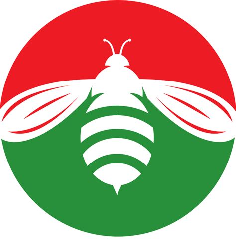 Bee Color Logo Clipart Free Download Transparent Png Creazilla