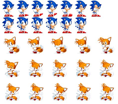 Tails Sprite Png Sonic Hd Tails Sprites Tails Png Free Sexiz Pix